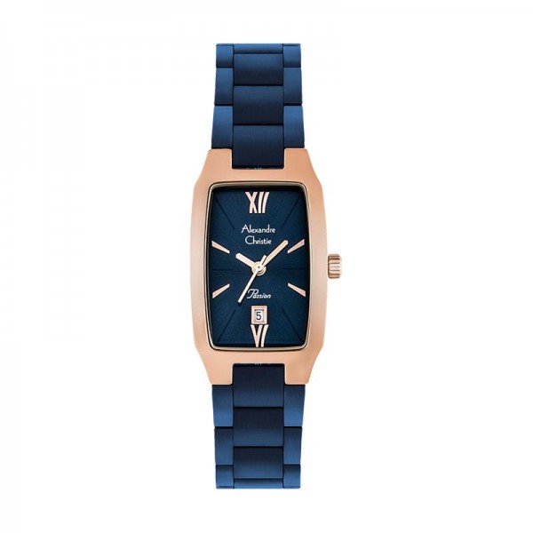 Alexandre Christie AC 2455 Rosegold Blue LDBURBU